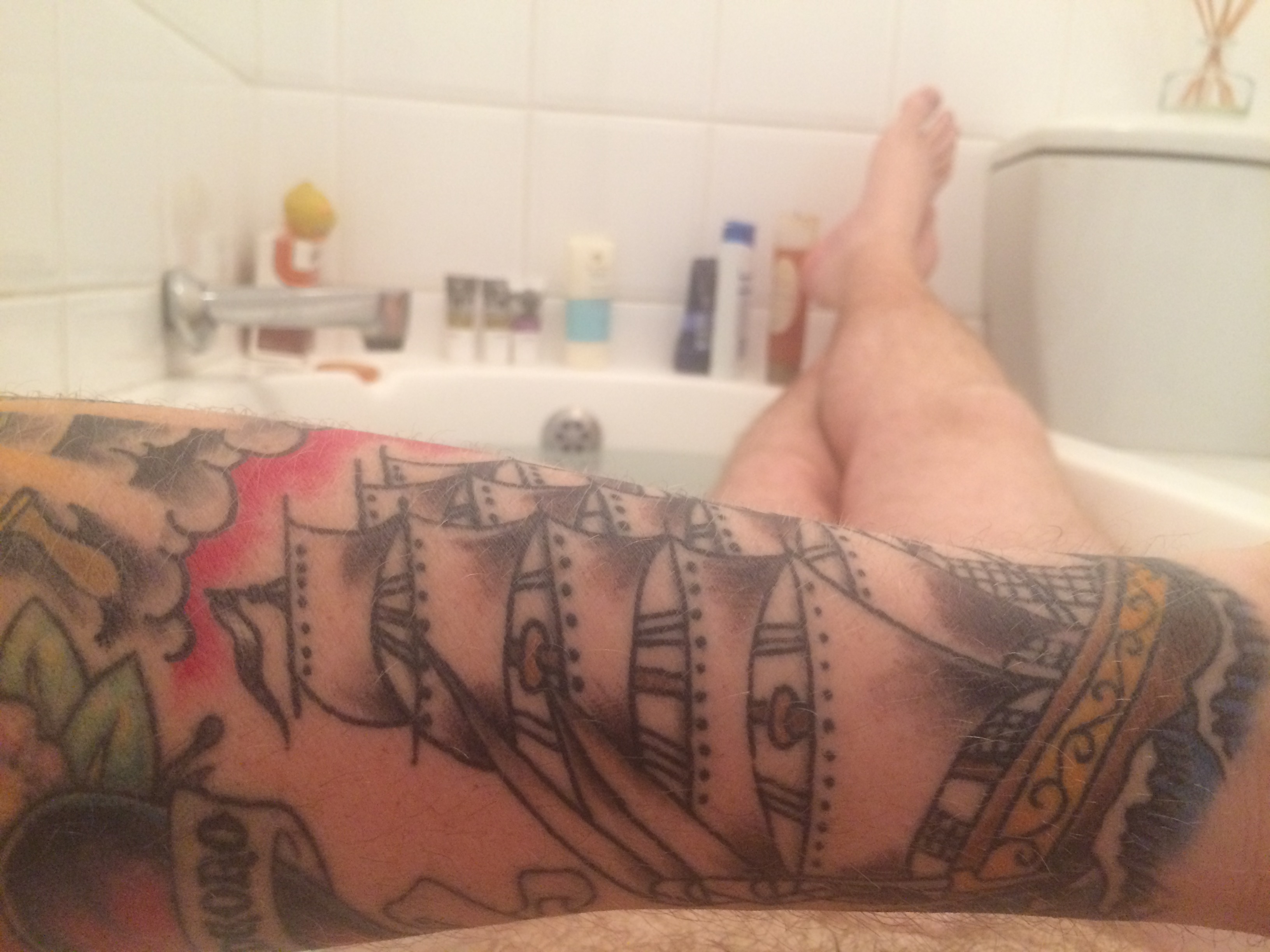 sleeve in bath